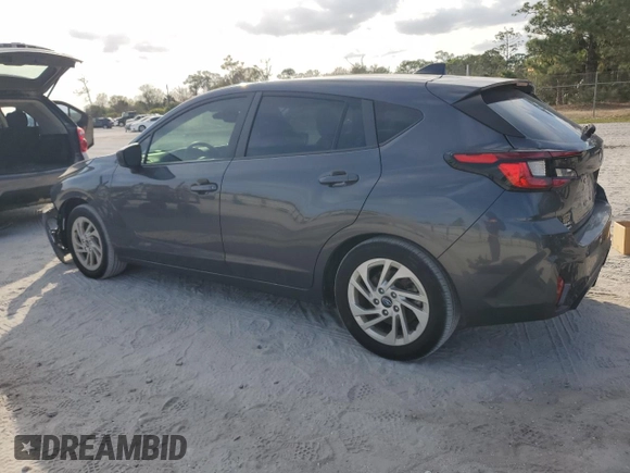 2024 Subaru Impreza with VIN JF1GUABC8R8308358, listed as a Copart auction lot 83877914 with 11,602 mi miles and Salvage Title. Bid and sale history available at carsss.com. Image 2.
