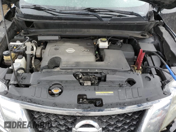 2013 Nissan Pathfinder SV with VIN 5N1AR2MM5DC637663, listed as a Copart auction lot 47282375 with 234,749 mi miles and Clean Title. Bid and sale history available at carsss.com. Image 12.
