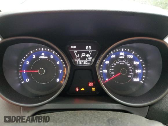 2016 Hyundai Elantra SE z VIN 5NPDH4AE7GH718282, wystawiony jako Copart lot #51619925 z przebiegiem 113 730 mil mil oraz Nie do naprawy • Non repairable. Historia ofert i sprzedaży dostępna na DreamBid. Obrazek 9.
