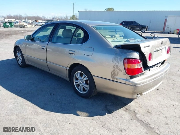 2000 Lexus GS 400 with VIN JT8BH68X9Y0023843, listed as a IAAI auction lot 41606902 with NaN miles. Bid and sale history available at carsss.com. Image 3.