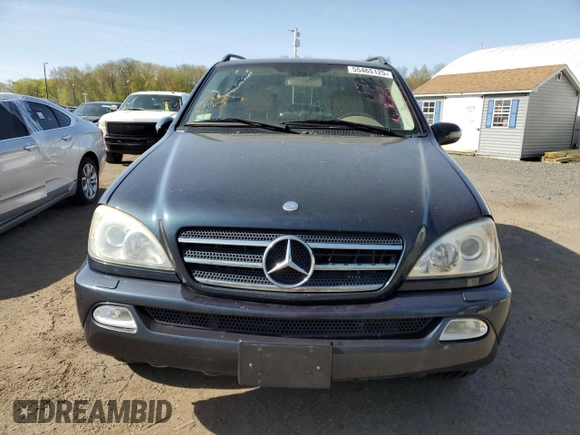 2005 Mercedes-Benz M 500 with VIN 4JGAB75E15A529787, listed as a Copart auction lot 55465125 with 167,093 mi miles and Clean Title. Bid and sale history available at DreamBid. Image 5.
