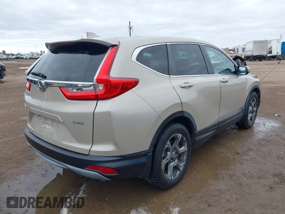 2019 Honda CR-V EX with VIN 5J6RW1H56KL002651, listed as a IAAI auction lot 41306997 with 50,510 mi miles. Bid and sale history available at carsss.com. Image 4.