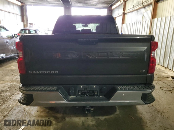2021 Chevrolet Silverado 1500 LT with VIN 1GCUYDED6MZ135451, listed as a Copart auction lot 46998905 with 103,371 mi miles and Salvage Title. Bid and sale history available at carsss.com. Image 6.