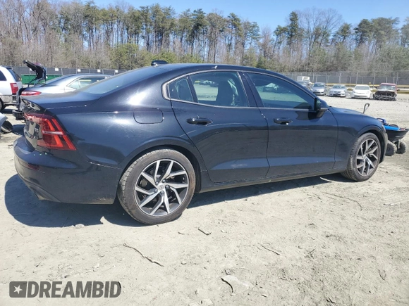 2019 Volvo S60 Momentum with VIN 7JR102FKXKG005713, listed as a Copart auction lot 49808125 with 52,246 mi miles and Salvage Title. Bid and sale history available at carsss.com. Image 3.