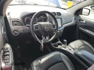 2015 Dodge Journey Crossroad with VIN 3C4PDCGG4FT605710, listed as a Copart auction lot 56181445 with 57,297 mi miles and Salvage title. Bid and sale history available at DreamBid. Image 8.