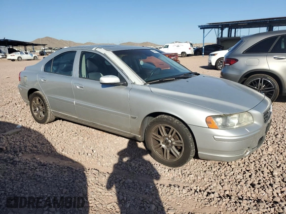 2006 Volvo S60 2.5L Turbo with VIN YV1RH592862506796, listed as a Copart auction lot 76845154 with 184,041 mi miles and Clean Title. Bid and sale history available at carsss.com. Image 4.