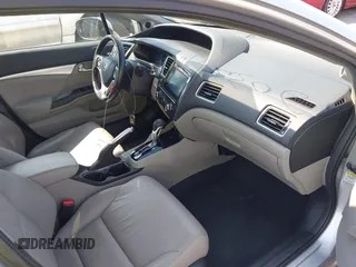 2015 Honda Civic Sedan EX-L with VIN 19XFB2F91FE055109, listed as a IAAI auction lot 42035796 with 199,557 mi miles. Bid and sale history available at carsss.com. Image 5.