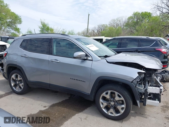 2021 Jeep Compass Limited с VIN 3C4NJDCB8MT553379, выставлен на аукционе IAAI как лот 41981662 с пробегом 83 361 миль миль и . История ставок и продаж доступна на DreamBid. Изображение 14.