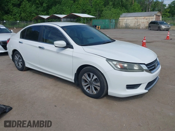 2014 Honda Accord LX with VIN 1HGCR2F39EA204914, listed as a IAAI auction lot 42187315 with 110,947 mi miles and . Bid and sale history available at DreamBid. Image 1.