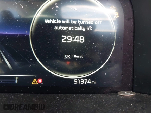 2022 Kia Sorento SX with VIN 5XYRK4LF1NG106743, listed as a IAAI auction lot 41770050 with 51,374 mi miles and . Bid and sale history available at DreamBid. Image 15.
