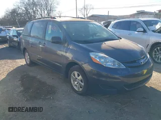 2006 Toyota Sienna CE with VIN 5TDZA23C96S507524, listed as a IAAI auction lot 41216351 with 260,772 mi miles and . Bid and sale history available at DreamBid. Image 1.