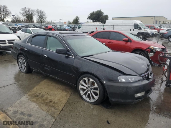 2002 Acura TL Type S with VIN 19UUA56882A019032, listed as a Copart auction lot 43986465 with 110,990 mi miles and Salvage Title. Bid and sale history available at carsss.com. Image 4.