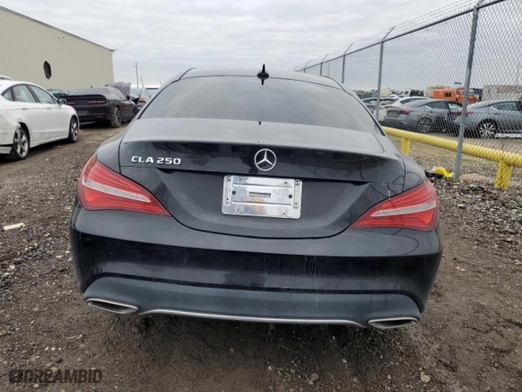 2019 Mercedes-Benz CLA with VIN WDDSJ4EB7KN773857, listed as a Copart auction lot 42516245 with 53,124 mi miles and Salvage Title. Bid and sale history available at carsss.com. Image 6.
