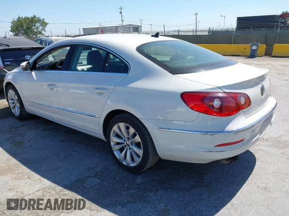 2012 Volkswagen CC Sport with VIN WVWNP7AN0CE532764, listed as a IAAI auction lot 42504373 with 97,562 mi miles and . Bid and sale history available at DreamBid. Image 3.