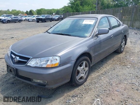 2002 Acura TL with VIN 19UUA56612A054381, listed as a IAAI auction lot 42176864 with 147,175 mi miles. Bid and sale history available at carsss.com. Image 2.