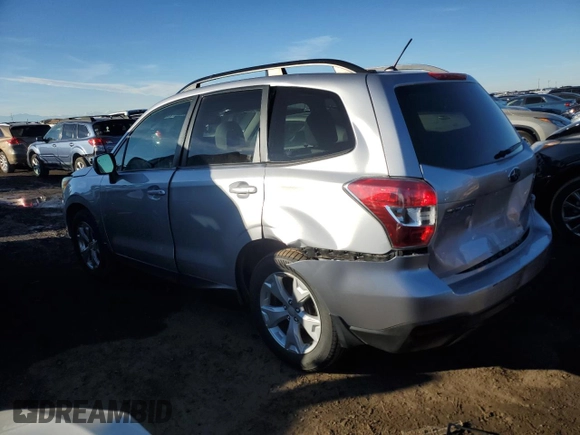 2015 Subaru Forester 2.5i Premium with VIN JF2SJADC3FG406758, listed as a Copart auction lot 80723454 with 83,239 mi miles and Salvage Title. Bid and sale history available at carsss.com. Image 2.