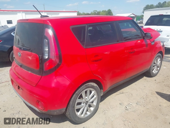 2017 Kia Soul + with VIN KNDJP3A53H7432922, listed as a IAAI auction lot 42055889 with 67,628 mi miles and . Bid and sale history available at DreamBid. Image 4.
