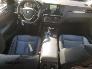 2016 BMW X3 xDrive28i with VIN 5UXWX9C57G0D77275, listed as a Copart auction lot 52370655 with 106,358 mi miles and Salvage Title. Bid and sale history available at DreamBid. Image 8.