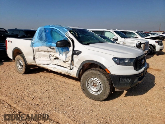 2021 Ford Ranger XL with VIN 1FTER1FH6MLD79900, listed as a Copart auction lot 53432665 with 125,803 mi miles and Salvage title. Bid and sale history available at DreamBid. Image 4.