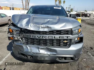 2020 Chevrolet Silverado 1500 Custom with VIN 1GCPWBEF5LZ176600, listed as a Copart auction lot 74396324 with 128,673 mi miles and Salvage Title. Bid and sale history available at carsss.com. Image 5.