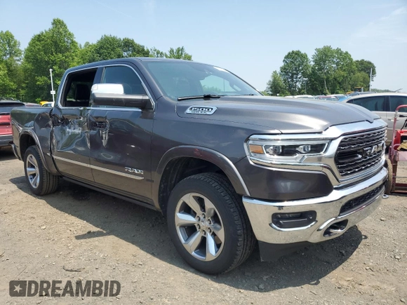 2020 Ram 1500 Limited with VIN 1C6SRFHT2LN138508, listed as a Copart auction lot 59583025 with 101,956 mi miles and Salvage title. Bid and sale history available at DreamBid. Image 4.
