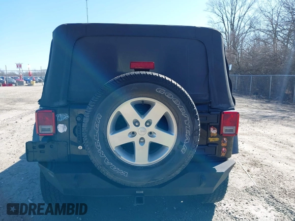2014 Jeep Wrangler Sport with VIN 1C4AJWAGXEL319749, listed as a IAAI auction lot 41752779 with 140,045 mi miles and . Bid and sale history available at DreamBid. Image 16.
