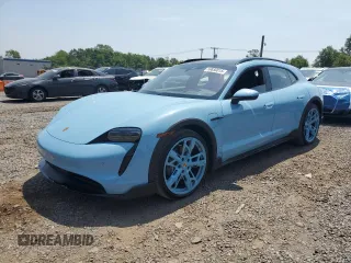 2022 Porsche Taycan 4 z VIN WP0BA2Y18NSA67684, wystawiony jako Copart lot #59850015 z przebiegiem 14 168 mil mil oraz Czysty tytuł • Clean title. Historia ofert i sprzedaży dostępna na DreamBid. Obrazek 1.