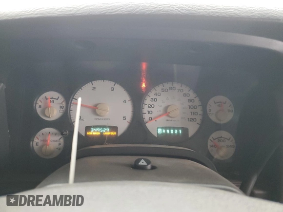2004 Dodge Ram 2500 SLT with VIN 3D7KA28C94G143584, listed as a Copart auction lot 87600605 with 349,529 mi miles and Salvage Title. Bid and sale history available at carsss.com. Image 9.