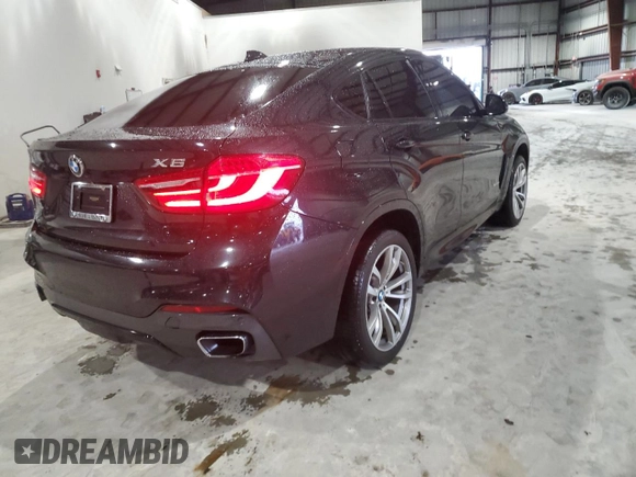 2015 BMW X6 sDrive35i with VIN 5UXKU0C50F0F91753, listed as a Copart auction lot 66999252 with 72,060 mi miles. Bid and sale history available at carsss.com. Image 4.