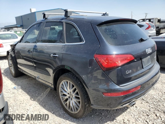 2017 Audi Q5 Premium Plus with VIN WA1M2AFP0HA041847, listed as a Copart auction lot 61988035 with 93,250 mi miles and Salvage title. Bid and sale history available at DreamBid. Image 2.
