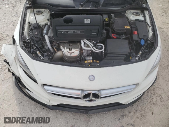 2014 Mercedes-Benz CLA 45 AMG with VIN WDDSJ5CB1EN104951, listed as a Copart auction lot 86625074 with 84,797 mi miles and Salvage title. Bid and sale history available at DreamBid. Image 13.