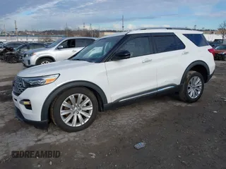 2021 Ford Explorer Limited with VIN 1FM5K8FW2MNA16523, listed as a IAAI auction lot 41223718 with 26,760 mi miles. Bid and sale history available at carsss.com. Image 16.