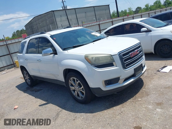 2016 GMC Acadia SLT with VIN 1GKKRRKD8GJ281959, listed as a IAAI auction lot 42052576 with 207,816 mi miles. Bid and sale history available at carsss.com. Image 1.