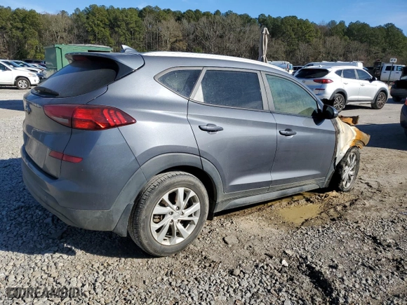 2019 Hyundai Tucson Value with VIN KM8J33A48KU059366, listed as a Copart auction lot 87610835 with 0 mi miles and Salvage Title. Bid and sale history available at carsss.com. Image 3.