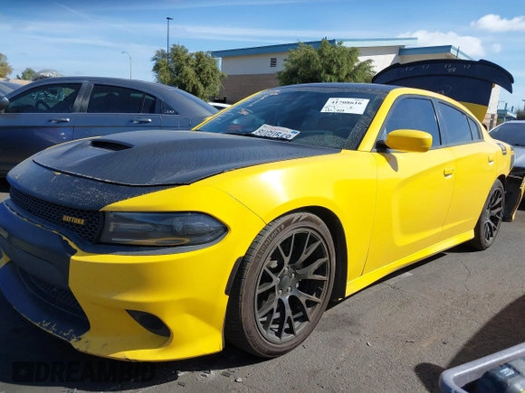 2017 Dodge Charger R/T with VIN 2C3CDXCT3HH532662, listed as a IAAI auction lot 41708616 with 125,919 mi miles and . Bid and sale history available at DreamBid. Image 2.