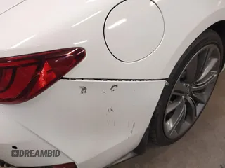 2018 Infiniti Q60 RED SPORT 400 with VIN JN1FV7EL3JM630017, listed as a IAAI auction lot 41697880 with 73,951 mi miles. Bid and sale history available at carsss.com. Image 19.
