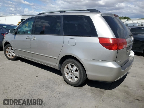 2004 Toyota Sienna XLE z VIN 5TDZA22C54S156657, wystawiony jako Copart lot #56952295 z przebiegiem 217 176 mil mil oraz Czysty tytuł • Clean title. Historia ofert i sprzedaży dostępna na DreamBid. Obrazek 2.