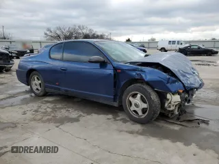 2005 Chevrolet Monte Carlo LS with VIN 2G1WW12E259261854, listed as a Copart auction lot 88120585 with 0 mi miles and Salvage Title. Bid and sale history available at carsss.com. Image 4.
