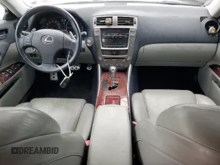2008 Lexus IS 250 with VIN JTHBK262782065837, listed as a Copart auction lot 75726904 with 181,588 mi miles and Non Repairable. Bid and sale history available at DreamBid. Image 8.