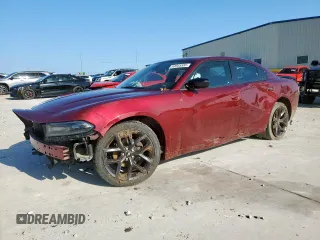 2019 Dodge Charger SXT with VIN 2C3CDXBG3KH670567, listed as a Copart auction lot 63945555 with 158,561 mi miles and Salvage title. Bid and sale history available at DreamBid. Image 1.