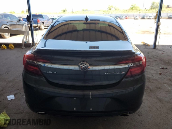 2015 Buick Regal Premium I z VIN 2G4GN5EX8F9297239, wystawiony jako Copart lot #57685205 z przebiegiem 81 480 mil mil oraz Szkoda całkowita • Salvage title. Historia ofert i sprzedaży dostępna na DreamBid. Obrazek 6.