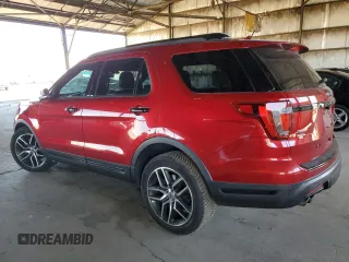 2018 Ford Explorer Sport z VIN 1FM5K8GT3JGC00616, wystawiony jako Copart lot #57311245 z przebiegiem 79 228 mil mil oraz Szkoda całkowita • Salvage title. Historia ofert i sprzedaży dostępna na DreamBid. Obrazek 2.