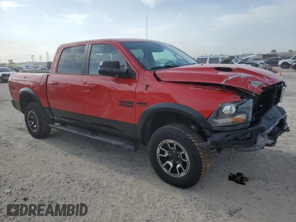 2018 Ram 1500 Rebel with VIN 1C6RR7YT3JS131263, listed as a Copart auction lot 53366675 with 60,444 mi miles and Salvage Title. Bid and sale history available at carsss.com. Image 4.