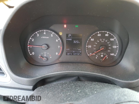 2019 Hyundai Accent SE with VIN 3KPC24A32KE070505, listed as a Copart auction lot 82677124 with 102,432 mi miles and Salvage Title. Bid and sale history available at carsss.com. Image 9.