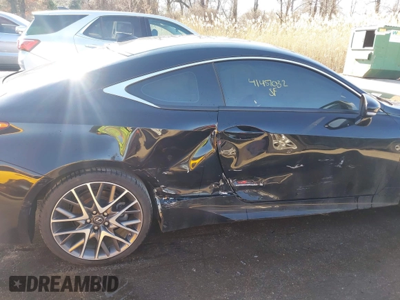 2016 Lexus RC 350 with VIN JTHHE5BC5G5012889, listed as a IAAI auction lot 41457032 with 105,620 mi miles. Bid and sale history available at carsss.com. Image 17.