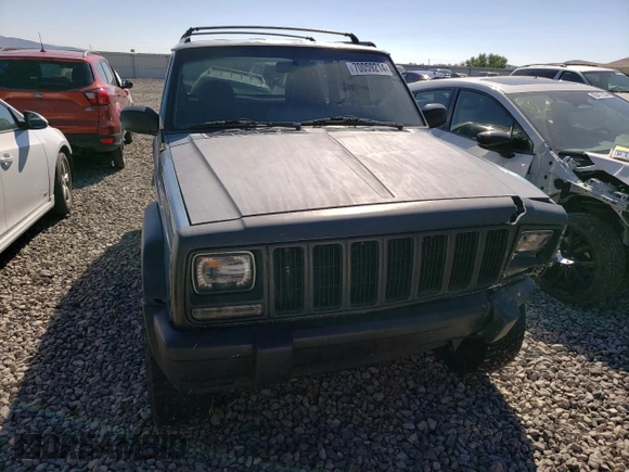 1997 Jeep Cherokee SE with VIN 1J4FJ28S4VL544977, listed as a Copart auction lot 70059214 with 271,174 mi miles and Salvage Title. Bid and sale history available at carsss.com. Image 5.