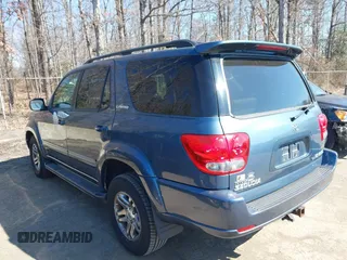 2007 Toyota Sequoia Limited with VIN 5TDBT48A67S291504, listed as a IAAI auction lot 41613824 with 139,089 mi miles and . Bid and sale history available at DreamBid. Image 3.