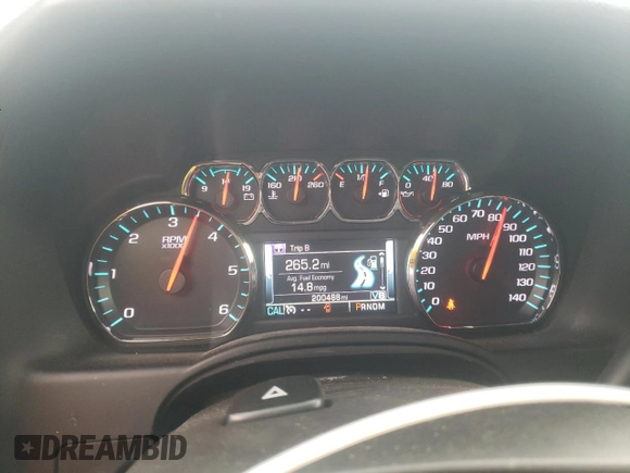 2015 Chevrolet Suburban LT with VIN 1GNSKJKC5FR504863, listed as a Copart auction lot 55305665 with 200,488 mi miles and Clean Title. Bid and sale history available at DreamBid. Image 9.