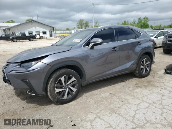 2018 Lexus NX 300 z VIN JTJBARBZ1J2172028, wystawiony jako Copart lot #55750525 z przebiegiem 67 778 mil mil oraz Szkoda całkowita • Salvage title. Historia ofert i sprzedaży dostępna na DreamBid. Obrazek 1.