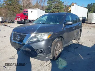2014 Nissan Pathfinder SV with VIN 5N1AR2MM5EC690851, listed as a IAAI auction lot 41004513 with 167,526 mi miles and . Bid and sale history available at DreamBid. Image 17.